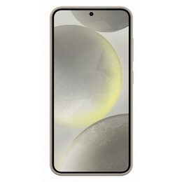 Kryt na mobil Samsung Silicone Grip s poutkem na Galaxy S24 - béžový