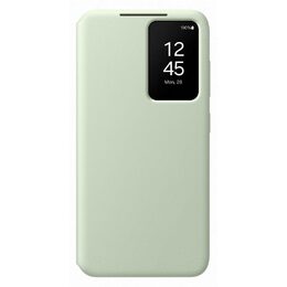 Pouzdro na mobil flipové Samsung Smart View na Galaxy S24 - zelené