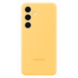 Kryt na mobil Samsung Silicone na Galaxy S24 - žlutý