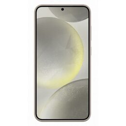 Kryt na mobil Samsung Silicone Grip s poutkem na Galaxy S24+ - béžový
