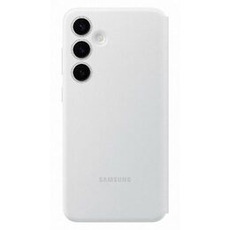 Pouzdro na mobil flipové Samsung Smart View na Galaxy S24+ - bílé