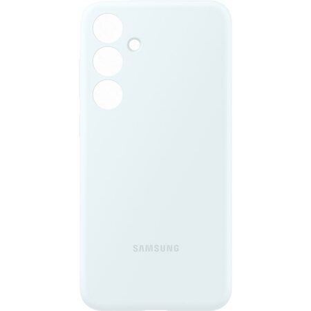 Kryt na mobil Samsung Silicone na Galaxy S24+ - bílý