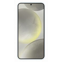Kryt na mobil Samsung Silicone na Galaxy S24+ - bílý