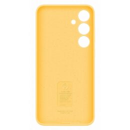 Kryt na mobil Samsung Silicone na Galaxy S24+ - žlutý