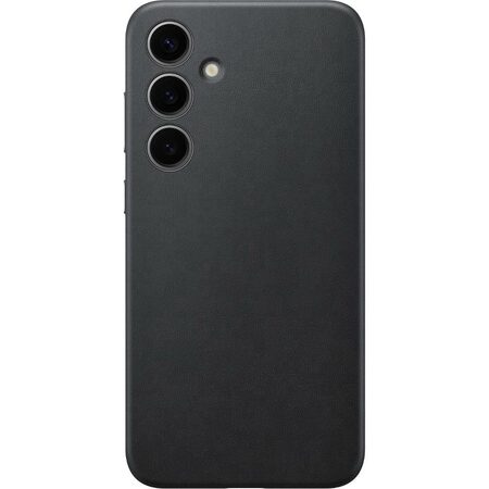 Kryt na mobil Samsung Vegan Leather na Galaxy S24+ - černý