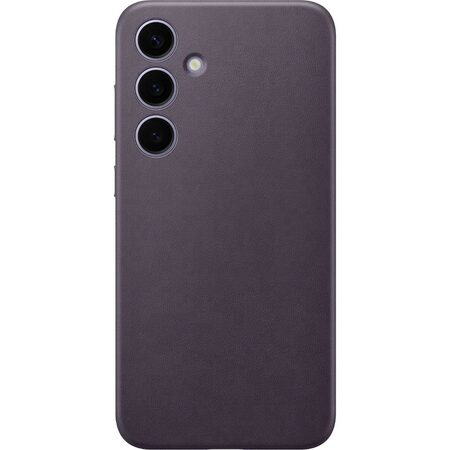 Kryt na mobil Samsung Vegan Leather na Galaxy S24+ - vínový
