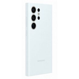 Kryt na mobil Samsung Silicone na Galaxy S24 Ultra - bílý