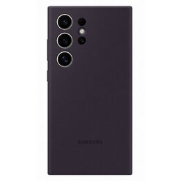 Kryt na mobil Samsung Silicone na Galaxy S24 Ultra - vínový