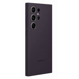 Kryt na mobil Samsung Silicone na Galaxy S24 Ultra - vínový