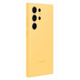 Kryt na mobil Samsung Silicone na Galaxy S24 Ultra - žlutý