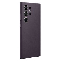 Kryt na mobil Samsung Vegan Leather na Galaxy S24 Ultra - vínový