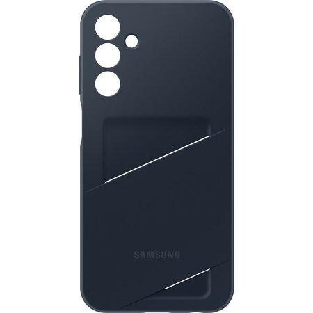 Kryt na mobil Samsung Galaxy A15 s kapsou na kartu - černý/modrý