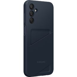 Kryt na mobil Samsung Galaxy A15 s kapsou na kartu - černý/modrý