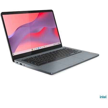 Ntb Lenovo IdeaPad Slim 3 Chrome 14IAN8 i3-N305, 14", RAM 8GB, SSD 256GB, Intel UHD Graphics, Chrome OS - šedý