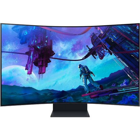 Herní monitor Samsung Odyssey Ark G9 G97NC 55",LED podsvícení, VA panel, 1ms, 1000000: 1, 600cd/m2, 3840 × 2160, - černý