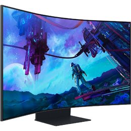 Herní monitor Samsung Odyssey Ark G9 G97NC 55",LED podsvícení, VA panel, 1ms, 1000000: 1, 600cd/m2, 3840 × 2160, - černý