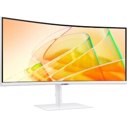 Monitor Samsung ViewFinity S6 S65TC 34",LED podsvícení, VA panel, 5ms, 3000: 1, 350cd/m2, 3440 × 1440, - bílý