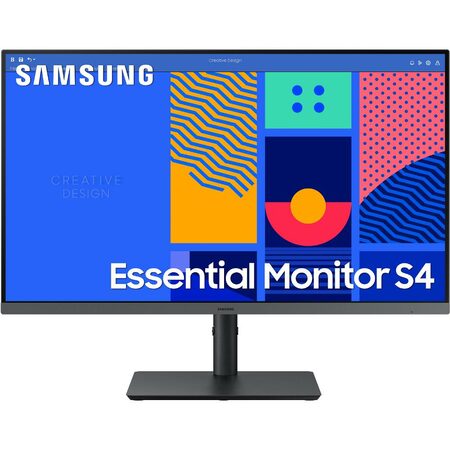 Monitor Samsung Essential S4 S432GC 27",LED podsvícení, IPS panel, 4ms, 1000: 1, 250cd/m2, 1920 × 1080 Full HD, - černý