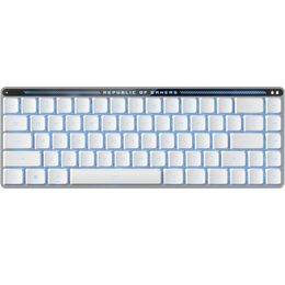 Klávesnice Asus FALCHION RX Low profile (ROG NX Snow) - CZ/SK - bílá