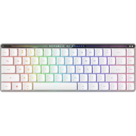 Klávesnice Asus FALCHION RX Low profile (ROG NX Snow) - US - bílá