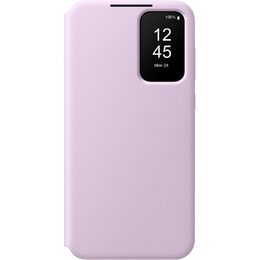 Pouzdro na mobil flipové Samsung Smart View na Samsung Galaxy A35 - fialové