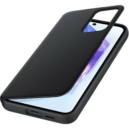 Pouzdro na mobil flipové Samsung Smart View na Samsung Galaxy A55 - černé