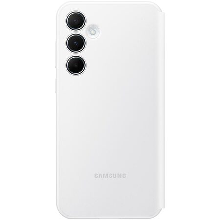 Pouzdro na mobil flipové Samsung Smart View na Samsung Galaxy A55 - bílé