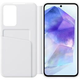 Pouzdro na mobil flipové Samsung Smart View na Samsung Galaxy A55 - bílé