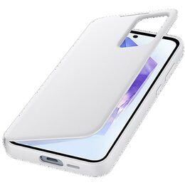 Pouzdro na mobil flipové Samsung Smart View na Samsung Galaxy A55 - bílé
