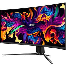 Herní monitor MSI MAG 341CQP QD-OLED 34",LED podsvícení, QD-OLED panel, 0.03ms, 1500000: 1, 250cd/m2, 3440 × 1440, - černý