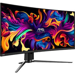 Herní monitor MSI MAG 341CQP QD-OLED 34",LED podsvícení, QD-OLED panel, 0.03ms, 1500000: 1, 250cd/m2, 3440 × 1440, - černý