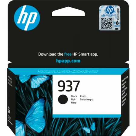 Inkoustová náplň HP HP 937, 1250 stran - černá