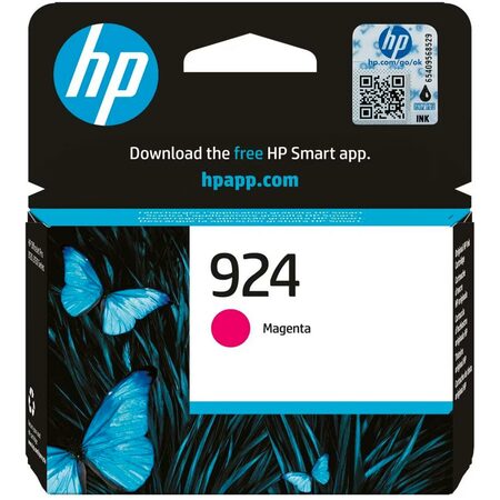 Inkoustová náplň HP HP 924, 400 stran - purpurová