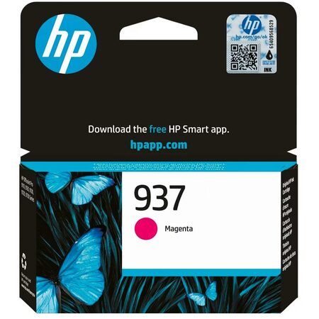 Inkoustová náplň HP HP 937, 800 stran - purpurová