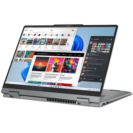 Ntb Lenovo IdeaPad 5 2v1 14IRU9 INTEL Core 5-120U, 14", RAM 16GB, SSD 1024 GB, Intel Intel Graphics, FPR, Microsoft Windows 11 Home - šedý