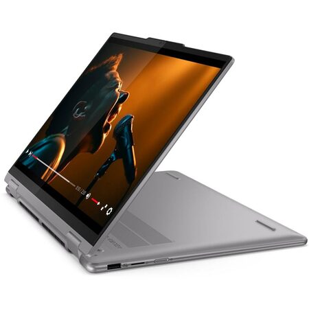 Ntb Lenovo Yoga 7 2-in-1 14AHP9 R5-8640HS, 14", RAM 16GB, SSD 512GB, AMD Radeon 760M, bez OS - šedý