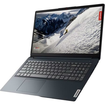 Ntb Lenovo IdeaPad 1 15ALC7 R5-5500U, 15.6", RAM 8GB, SSD 512GB, AMD Radeon RX Vega 7, Microsoft Windows 11 Home - modrý