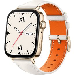 Chytré hodinky Huawei Watch Fit 3 Leather - bílé