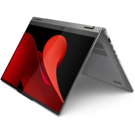 Ntb Lenovo IdeaPad 5 2-in-1 16AHP9 R5-8645HS, 16", RAM 16GB, SSD 1024 GB, AMD Radeon 760M, FPR, Microsoft Windows 11 Home - šedý