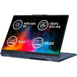 Ntb Lenovo IdeaPad 5 2-in-1 16AHP9 R7-8845HS, 16", RAM 16GB, SSD 1024 GB, AMD Radeon 780M, FPR, Microsoft Windows 11 Home - modrý