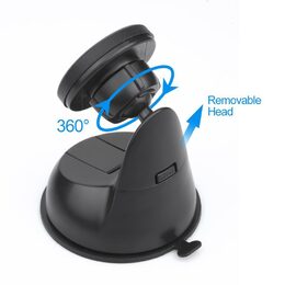 Swissten S-GRIP M1 magnetický držák do auta s přísavkou černý