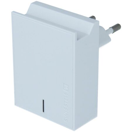 SWISSTEN adaptér 230V/3A 2xUSB BÍLÁ