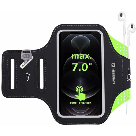 SWISSTEN pouzdro pro smartphone ARM BAND vel.7,0" černá