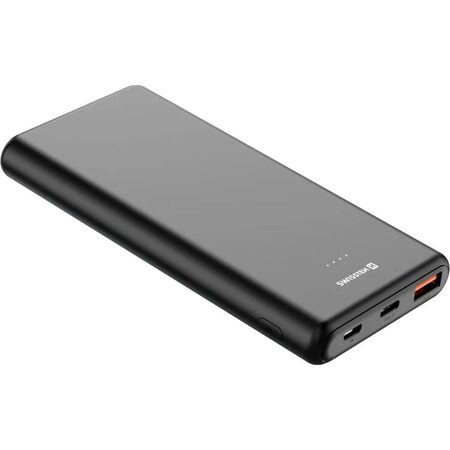 SWISSTEN POWER LINE POWER BANK 10000 mAh POWER DELIVERY černá