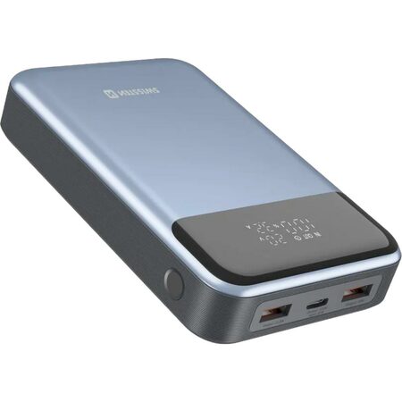 SWISSTEN LAPTOP POWER BANK 20000 mAh POWER DELIVERY černá