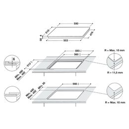 Whirlpool WB B8360 NE