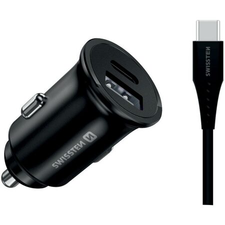 Swissten pro Samsung 25W + kabel