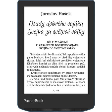 Čtečka e-knih PocketBook 634 Verse Pro - Azure