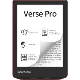 Čtečka e-knih PocketBook 634 Verse Pro - Passion Red