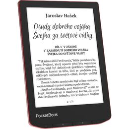 Čtečka e-knih PocketBook 634 Verse Pro - Passion Red